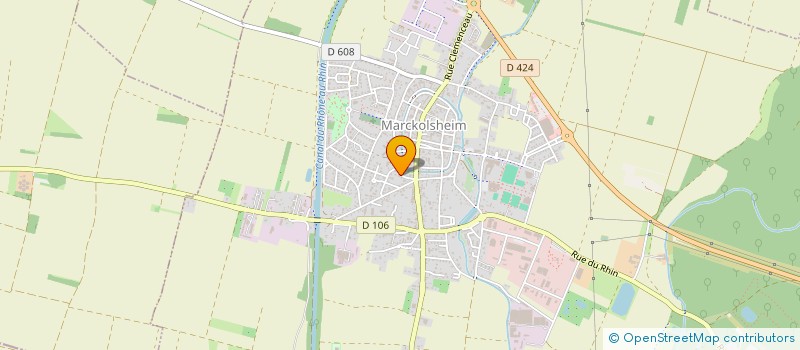 localisation de l'entreprise SCI PG ET PG  MARCKOLSHEIM