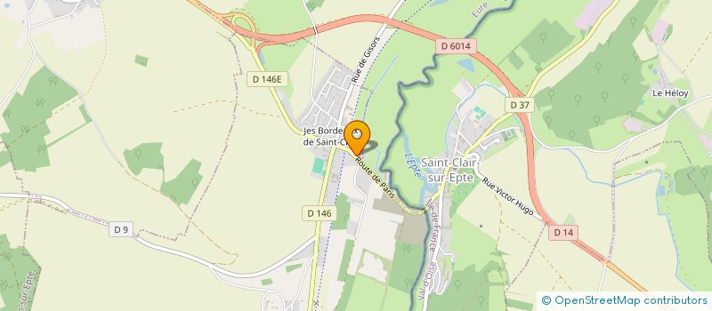 localisation de l'entreprise SCI PG ET SM  CHATEAU-SUR-EPTE