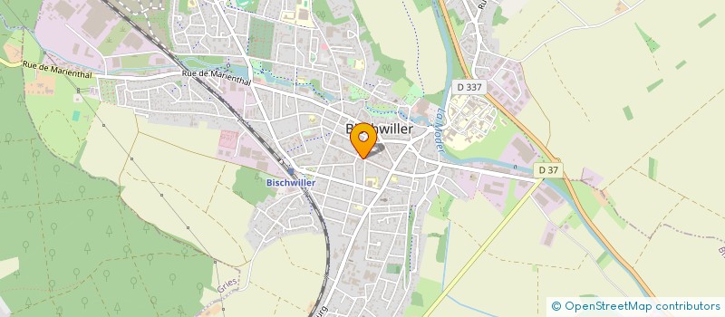 localisation de l'entreprise SCI PG HOUBLON  BISCHWILLER