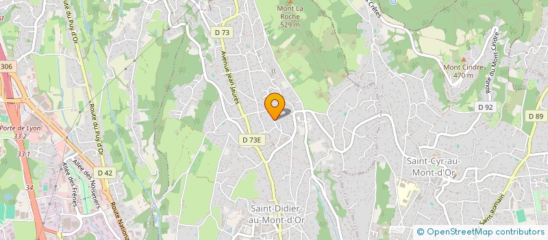 localisation de l'entreprise SCI PG2M  SAINT-DIDIER-AU-MONT-D'OR