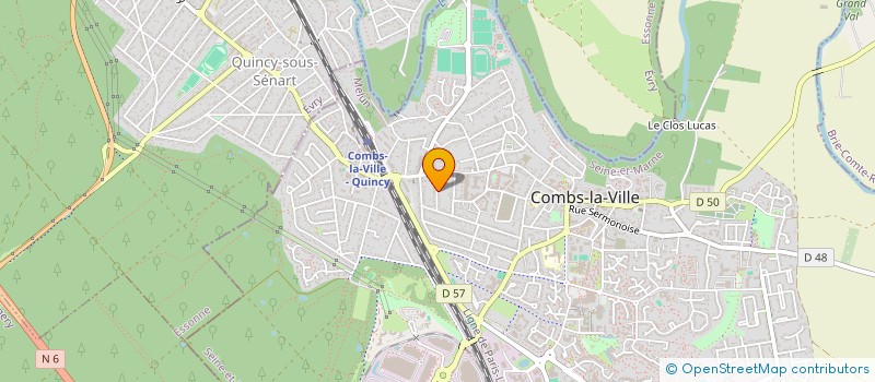 localisation de l'entreprise SCI PGA  COMBS-LA-VILLE