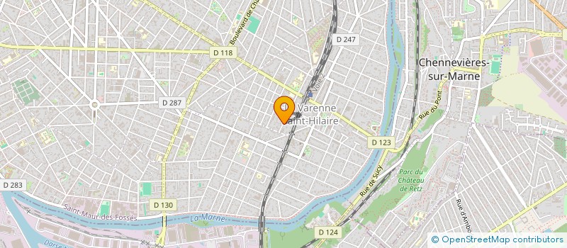 localisation de l'entreprise SCI PGB MICHELET à SAINT-MAUR-DES-FOSSES