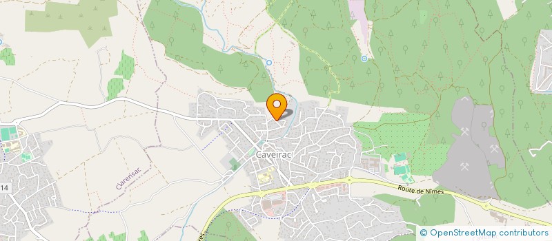 localisation de l'entreprise SCI PGC  CAVEIRAC