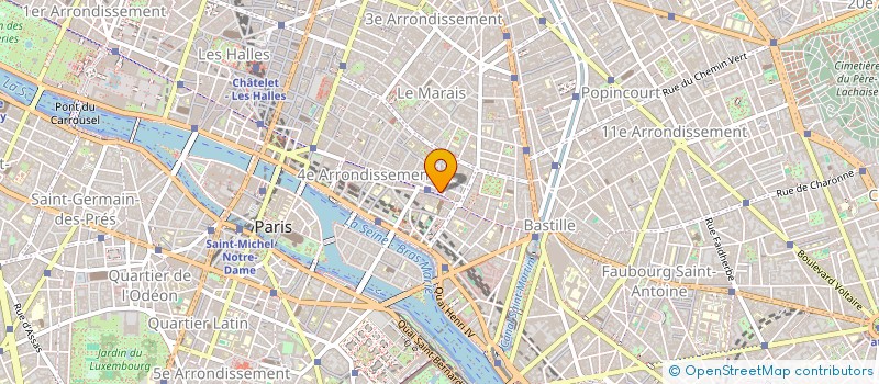 localisation de l'entreprise SCI PGE  PARIS