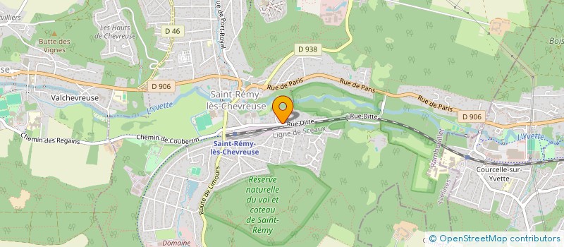 localisation de l'entreprise SCI PGEMLC  SAINT-REMY-LES-CHEVREUSE