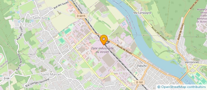 localisation de l'entreprise SCI PGI  SAINT-MARCEL