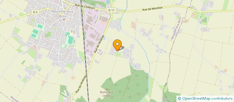 localisation de l'entreprise SCI PGL à NEUVILLE-AUX-BOIS