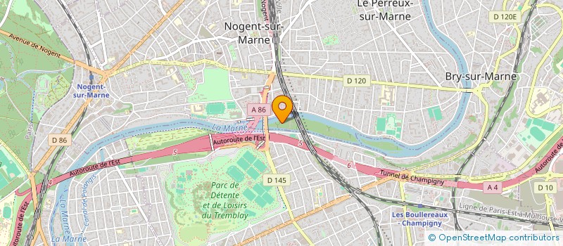 localisation de l'entreprise SCI PGLM à NOGENT-SUR-MARNE