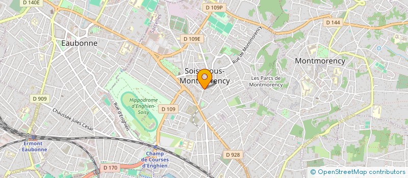 localisation de l'entreprise SCI PGM à SOISY-SOUS-MONTMORENCY
