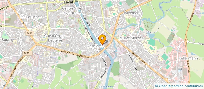 localisation de l'entreprise SCI  PGMA à LAVAL