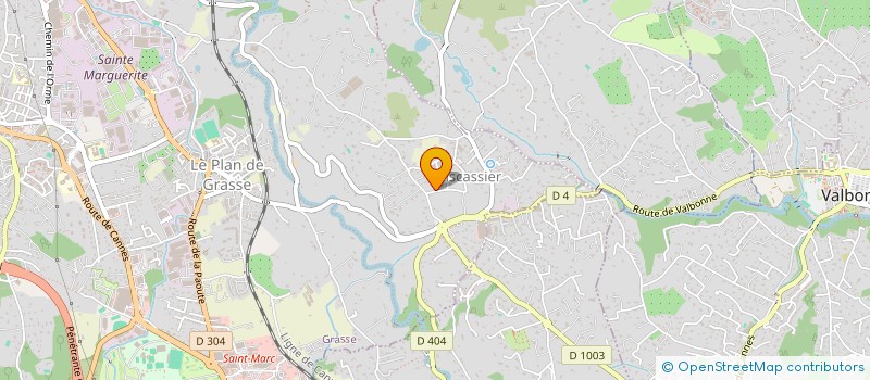 localisation de l'entreprise SCI PGR  GRASSE