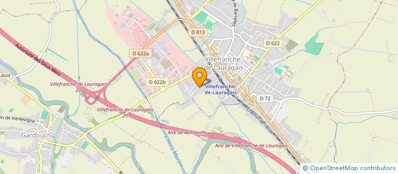 localisation de l'entreprise SCI PGR  AVIGNONET-LAURAGAIS