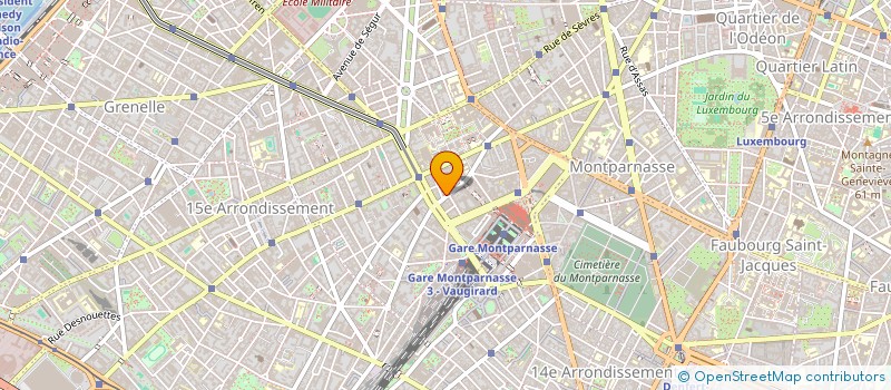 localisation de l'entreprise SCI PGR MONGE  PARIS