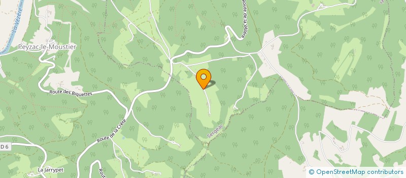 localisation de l'entreprise SCI PGX  SERGEAC