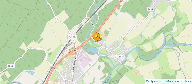 localisation de l'entreprise SCI PH  BUTHIERS