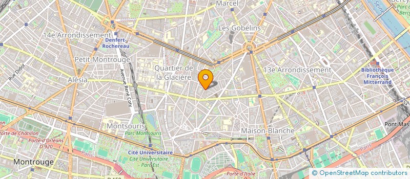 localisation de l'entreprise SCI PH  PARIS