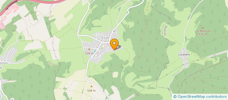 localisation de l'entreprise SCI PH  ECOT