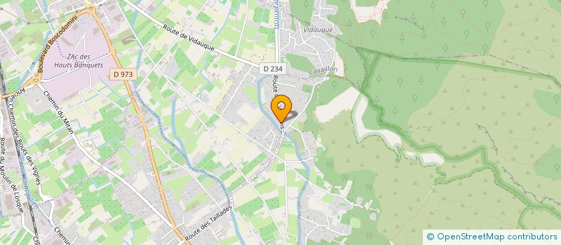 localisation de l'entreprise SCI PH  CAVAILLON