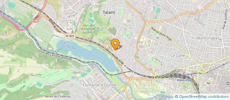 localisation de l'entreprise SCI PH.AT.MA  TALANT