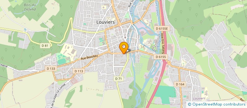 localisation de l'entreprise SCI PH.S.DUBREUIL à LOUVIERS