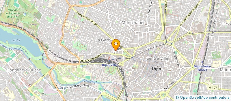 localisation de l'entreprise SCI PHAAR à DIJON