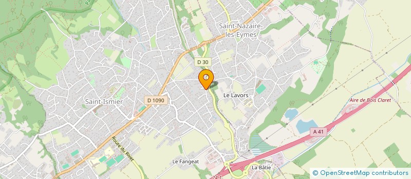 localisation de l'entreprise SCI PHACELIE  SAINT-ISMIER