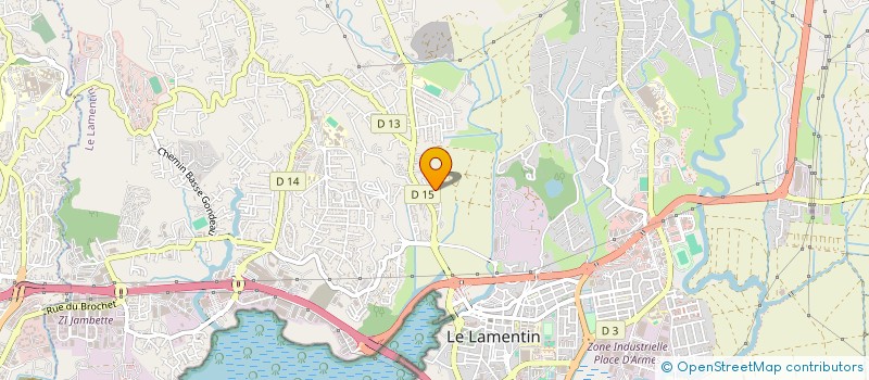 localisation de l'entreprise SCI PHALYNE à LE LAMENTIN