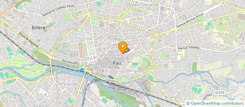localisation de l'entreprise SCI PHAM à PAU