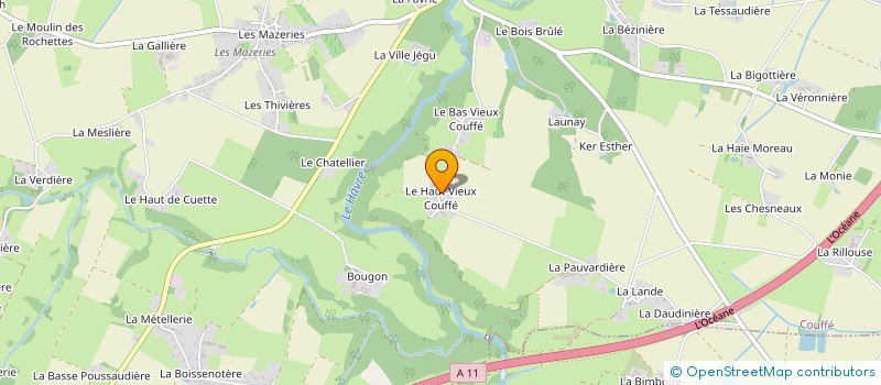 localisation de l'entreprise SCI PHAM  COUFFE