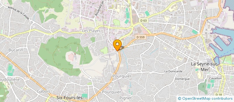 localisation de l'entreprise SCI PHAM 4L à LA SEYNE-SUR-MER
