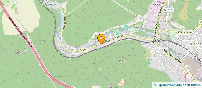 localisation de l'entreprise SCI PHAM  KNUTANGE