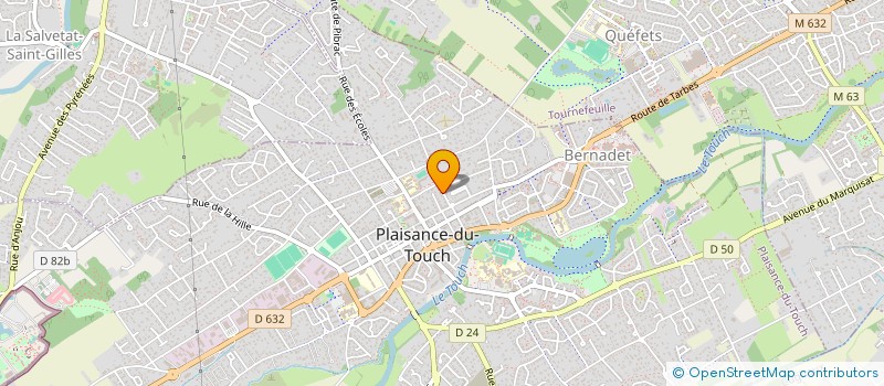 localisation de l'entreprise SCI PHAM TRAN  PLAISANCE-DU-TOUCH