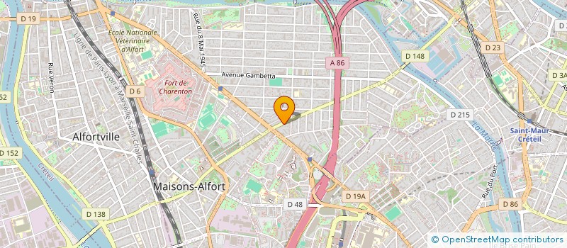 localisation de l'entreprise SCI PHAM VAN à MAISONS-ALFORT