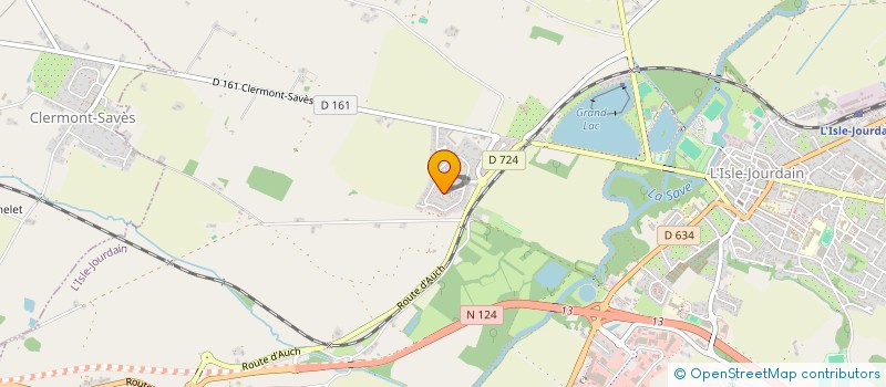 localisation de l'entreprise SCI PHANGAN  L'ISLE-JOURDAIN