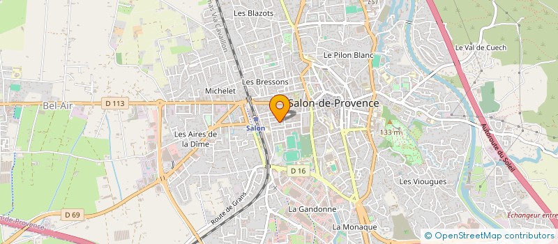 localisation de l'entreprise SCI PHANLOVE  SALON-DE-PROVENCE