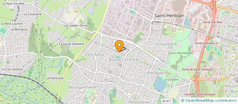 localisation de l'entreprise SCI PHANOX  SAINT-HERBLAIN