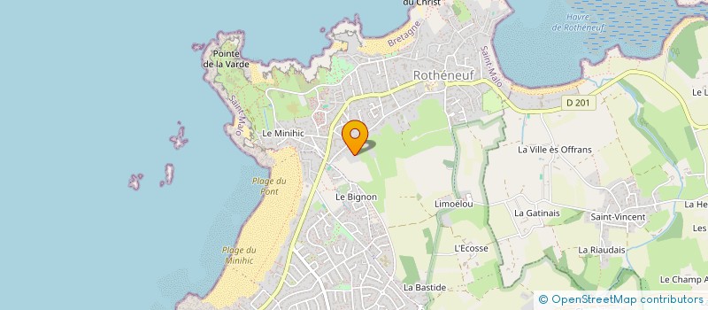 localisation de l'entreprise SCI PHANY  SAINT-MALO