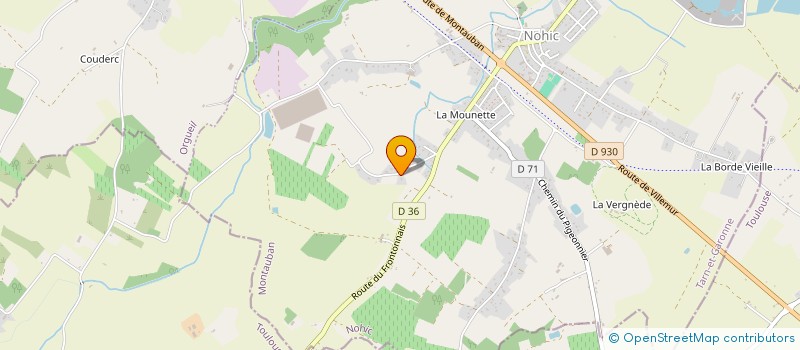 localisation de l'entreprise SCI PHARAMON  NOHIC