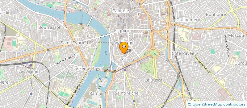 localisation de l'entreprise SCI PHARAON LANGUEDOC  TOULOUSE