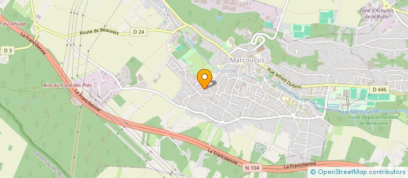 localisation de l'entreprise SCI PHARE.A.ON  MARCOUSSIS