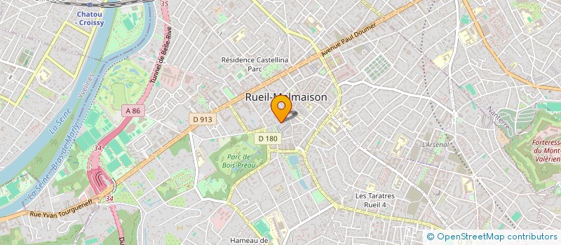 localisation de l'entreprise SCI PHARE OUEST  SAINT-JORIOZ