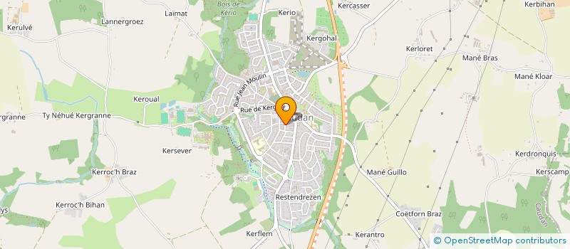 localisation de l'entreprise SCI PHARIMMO  CAUDAN