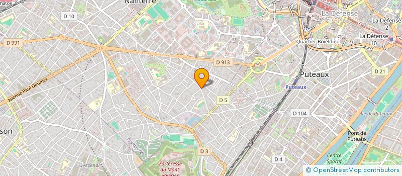 localisation de l'entreprise SCI PHARMA  NANTERRE