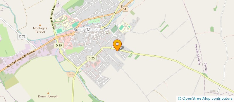 localisation de l'entreprise SCI PHARMA à BOULAY-MOSELLE