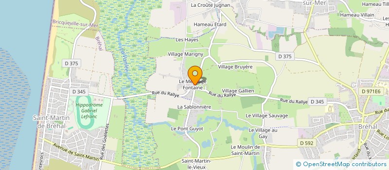 localisation de l'entreprise SCI PHARMA SP  BREHAL