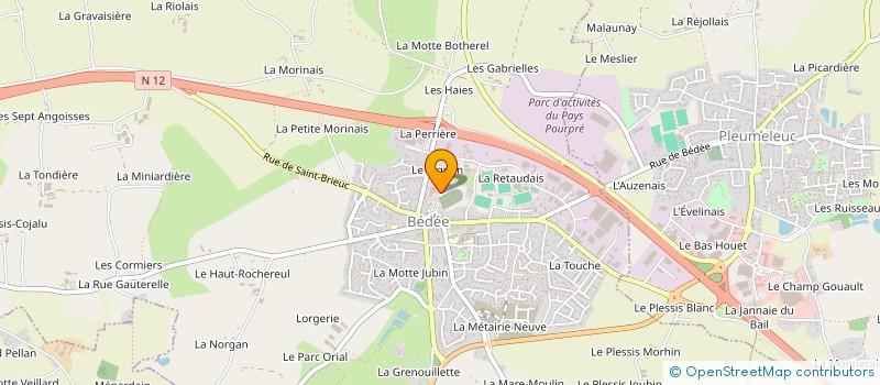 localisation de l'entreprise SCI PHARMABASTILLE  BEDEE