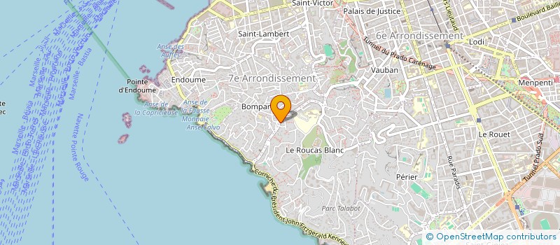 localisation de l'entreprise SCI PHARMACIE DE LA CORSE à MARSEILLE