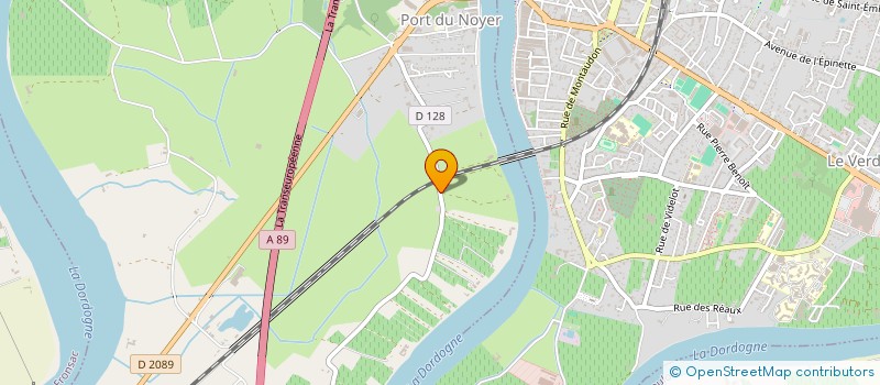 localisation de l'entreprise SCI PHARMACIE DE LA MARNE  ARVEYRES