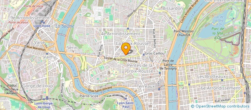 localisation de l'entreprise SCI PHARMACIE PASTEUR  LYON