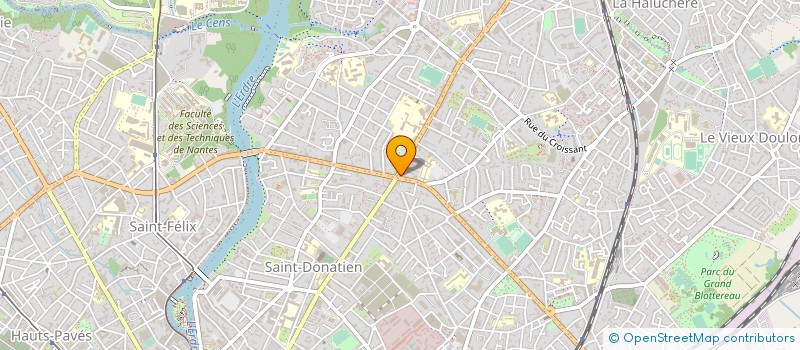 localisation de l'entreprise SCI PHARMACIE ROND-POINT DE PARIS à NANTES